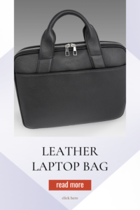 vengan leather laptop bag